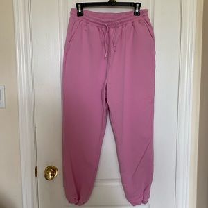 MESHKI Pink Joggers